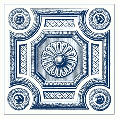 Indigo Medallion III