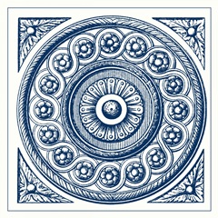 Indigo Medallion V