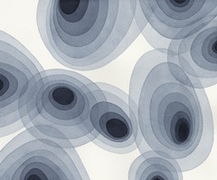 Indigo Ovals III