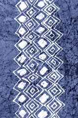 Indigo Primitive Patterns IV