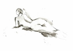 Ink Figure Study IV