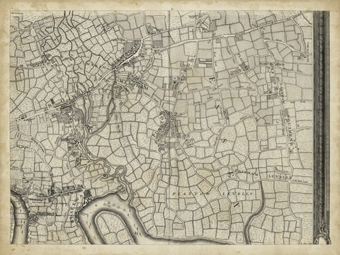 Map of London Grid VIII
