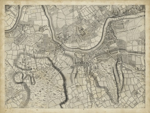 Map of London Grid X