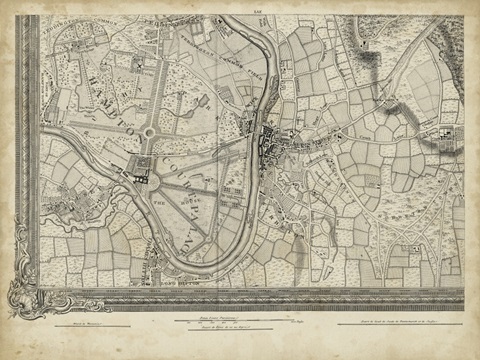 Map of London Grid XIII