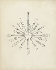 Mid Century Chandelier III