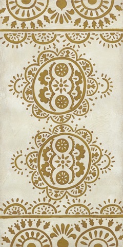 Ochre Embroidery II