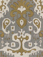Ochre Ikat I