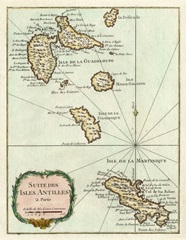 Petite Map of the Antilles Islands I