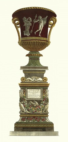 Piranesi Vase on Pedestal II