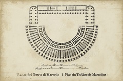Plan for the Theatre of Marcellus