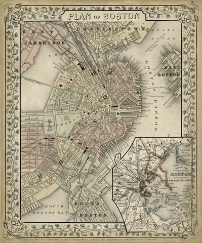 Plan of Boston
