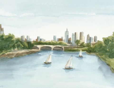 Plein Air Cityscape IV