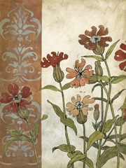 Red Antique Floral II