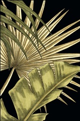 Rustic Tropical Leaves II