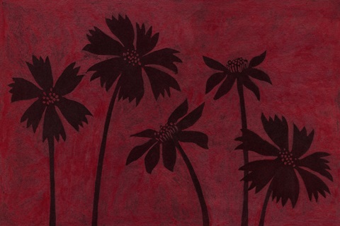 Scarlet Silhouettes I