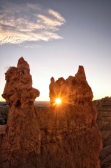 Shining through the Keyhole