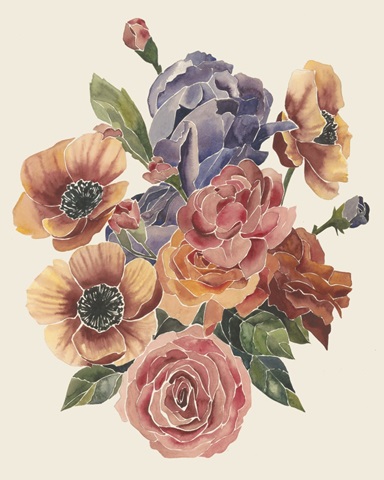 Stained Glass Posy I