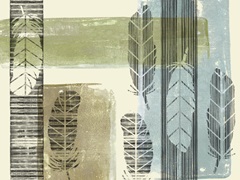 Stamped Feathers I