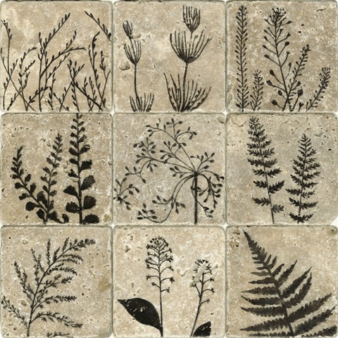 Stone Tile Silhouette I