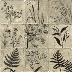 Stone Tile Silhouette II