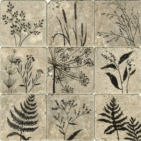 Stone Tile Silhouette II