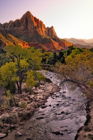 Sunset on the Watchman II