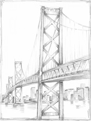Suspension Bridge Study II
