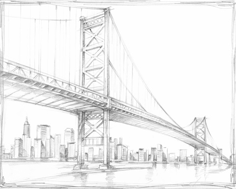 Suspension Bridge Study III