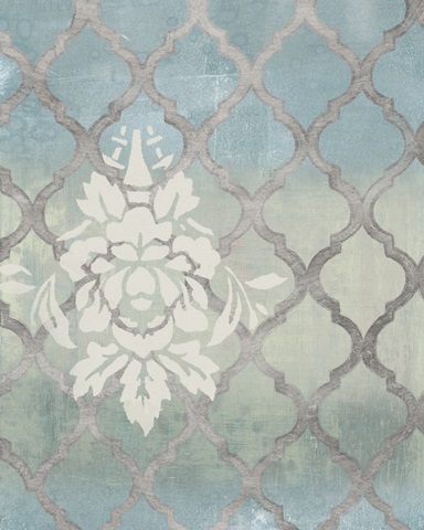 Teal and Arabesque II