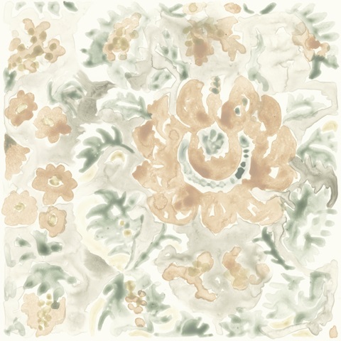 Terracotta Garden Tile I