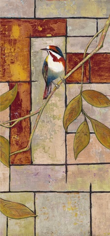 Textured Bird Panel II