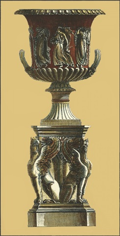 Vase et Piedestal I
