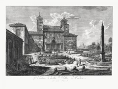 Veduta della Villa Medici