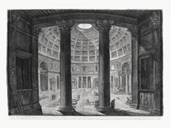 Veduta interna del Pantheon