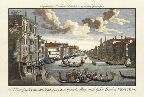 Venice Canal and Gondola Race