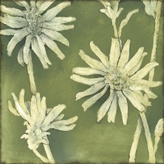 Verdigris Blossoms III
