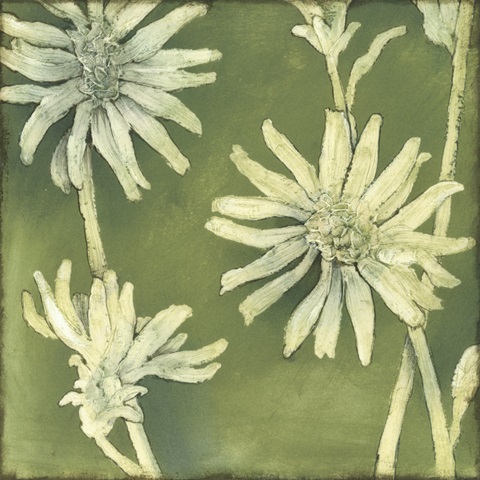 Verdigris Blossoms III