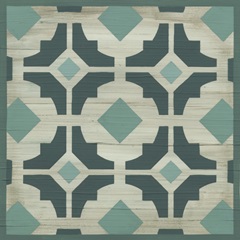 Verdigris Garden Tile III