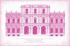 Vintage Facade Blueprint I