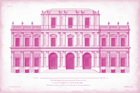 Vintage Facade Blueprint I