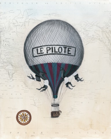 Vintage Hot Air Balloons II