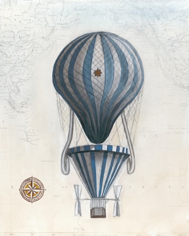 Vintage Hot Air Balloons IV