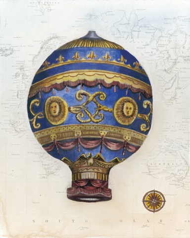 Vintage Hot Air Balloons V