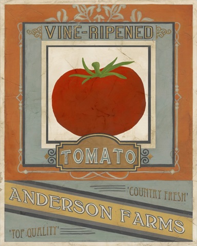 Vintage Produce Sign I
