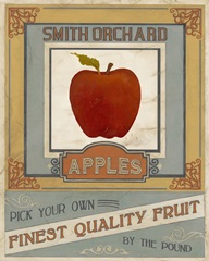 Vintage Produce Sign V
