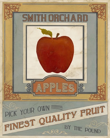 Vintage Produce Sign V