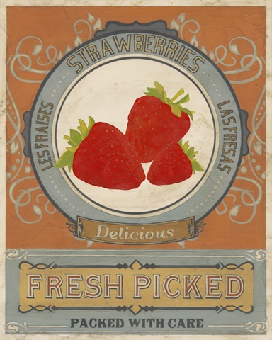 Vintage Produce Sign VI