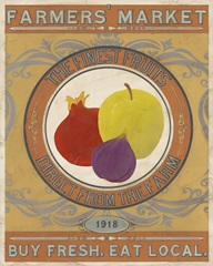 Vintage Produce Sign VIII