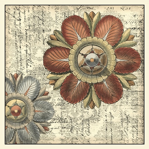 Vintage Rosette II