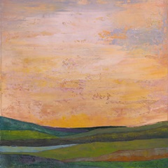 Vivid Layered Landscape I